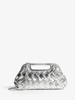 Lipsy Weave Grab Handle Clutch Bag^Women Bags