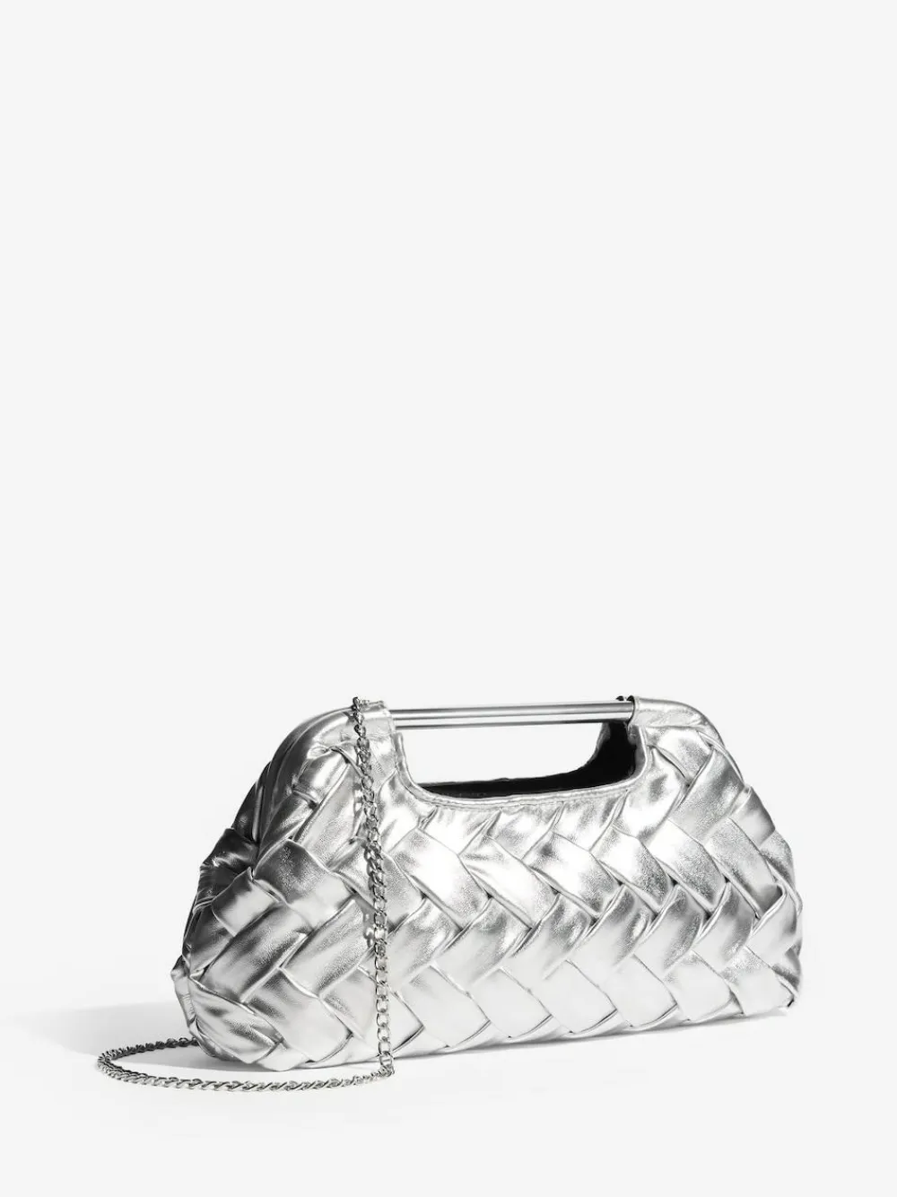 Lipsy Weave Grab Handle Clutch Bag^Women Bags