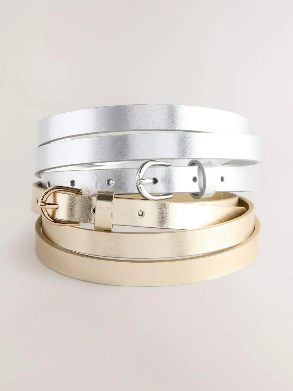 Next PU Skinny Belts 2 Pack^Women Belts