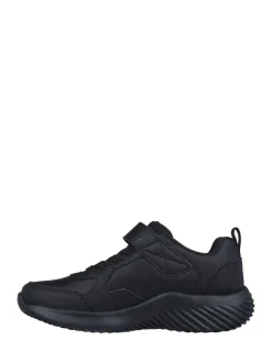 Skechers Black Bounder Power Study School Trainers^BOY School Shoes|Boys Shoes