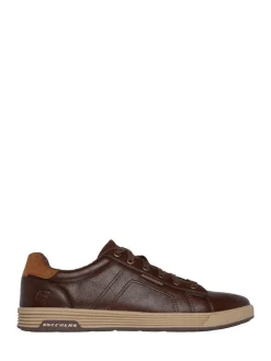 New Skechers Cavell Hensley Trainers Brown