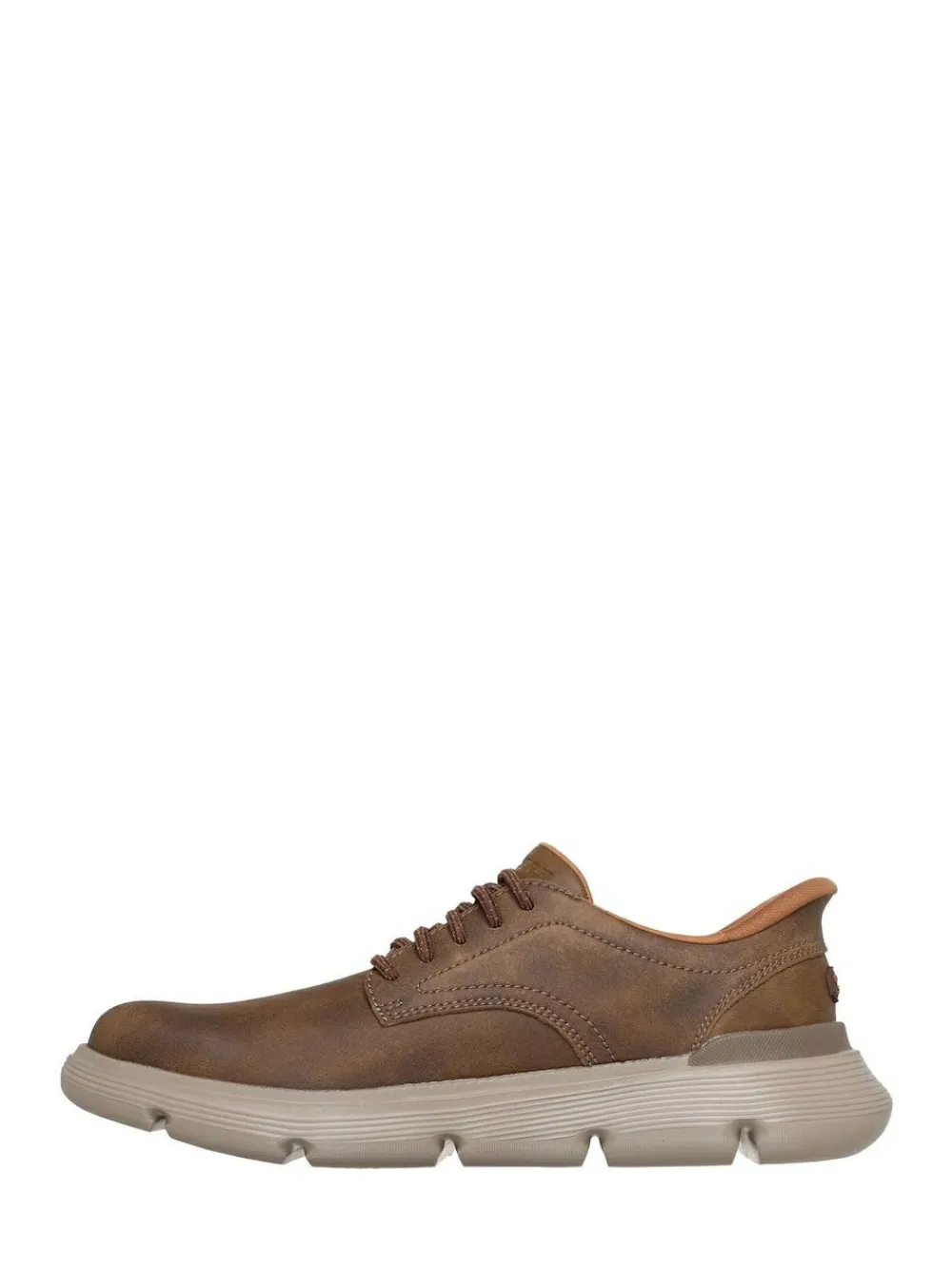 Clearance Skechers Garza Duran Shoes Brown