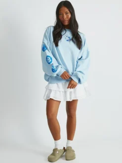 Skinnydip Blue Whatever Sweatshirt^Women Hoodies & Sweatshirts