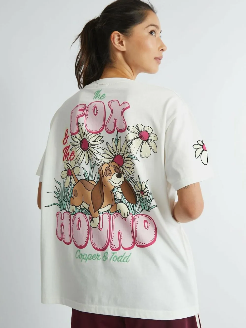 New Skinnydip White No Thoughts Just Vibes Sweatshirt