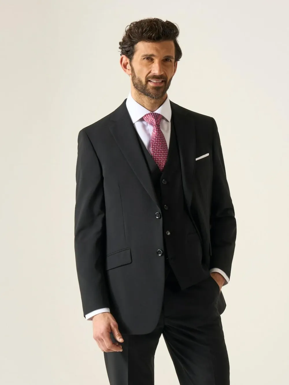 Skopes Single Breasted Wool Rich Darwin Suit Waistcoat^ Vests
