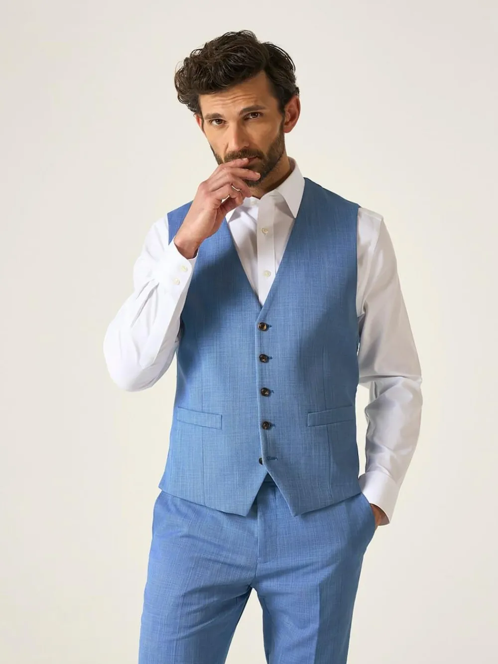 Skopes Redding Tailored Fit Suit Waistcoat^ Vests