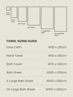 Best Next Sky Blue Egyptian Cotton Towel