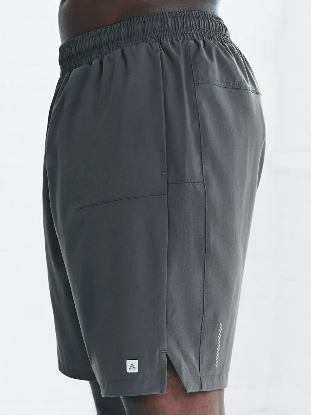 Sale Next 9 Inch Active Gym Sports Shorts Slate Grey