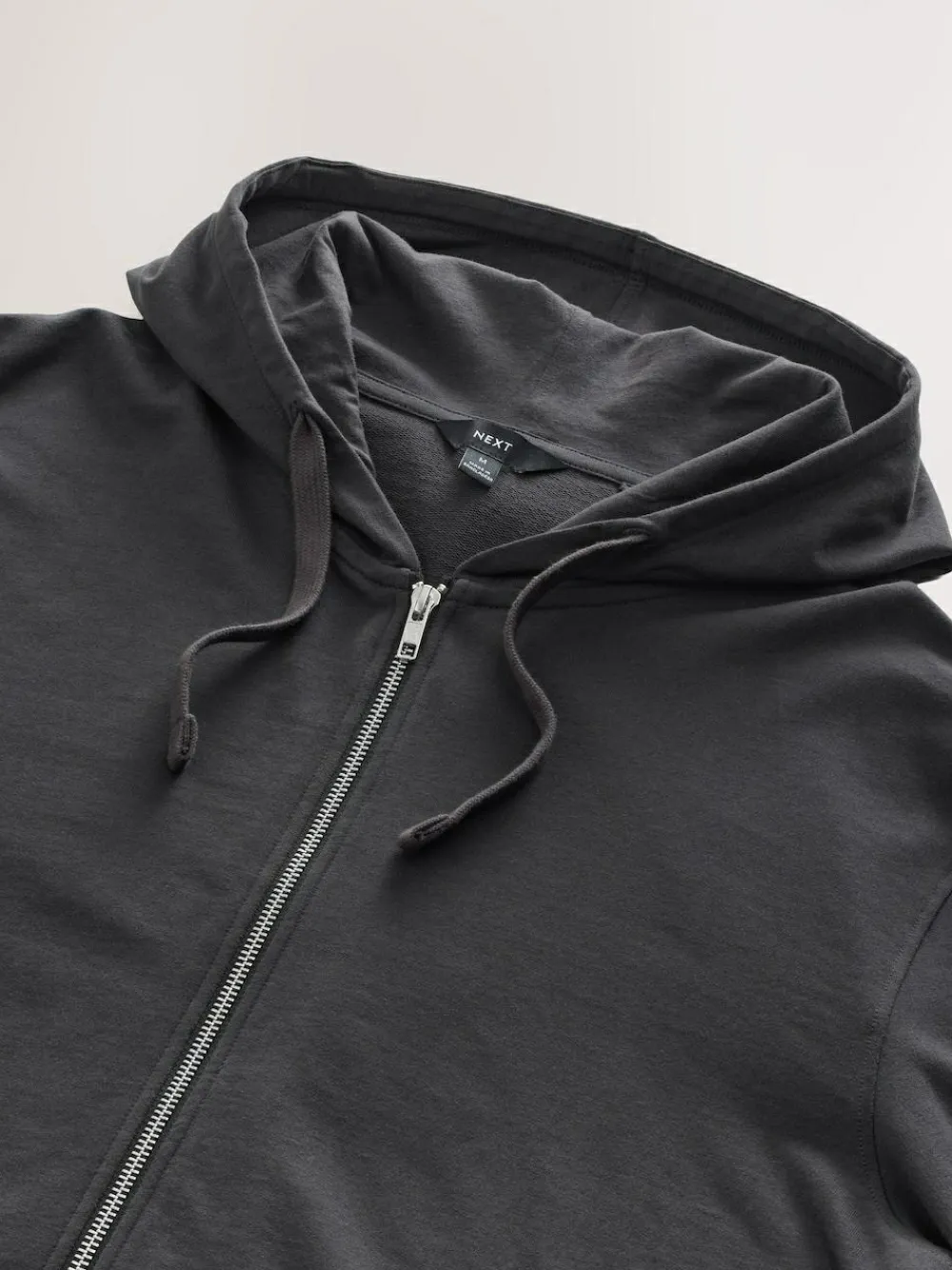 Sale Next Slate Grey Lightweight Zip Up Hoodie