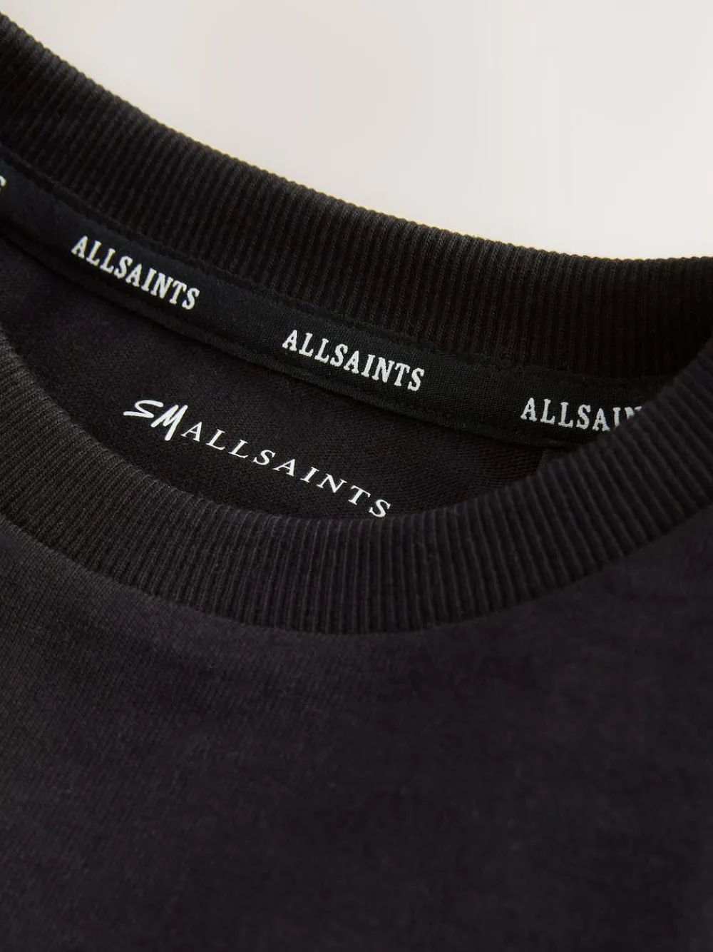 Sale smALLSAINTS Distortion T-Shirt and Sweat Shorts Set Black