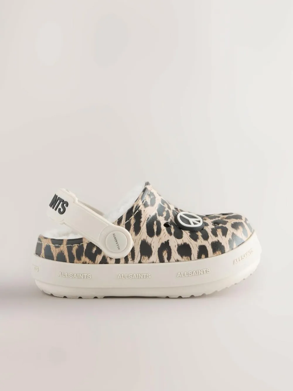 smALLSAINTS Print Borg Lined Clog Slippers^BOY Nightwear