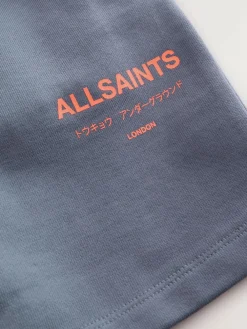 smALLSAINTS Mid Blue Underground Sweat Shorts^BOY Shorts