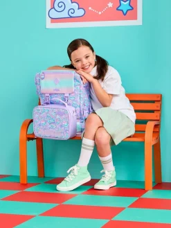 Best Smiggle Trailblazer Foldover Attach Backpack Purple