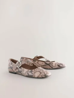 Best Next Forever Comfort® Asymmetric Mary Jane Shoes Snake