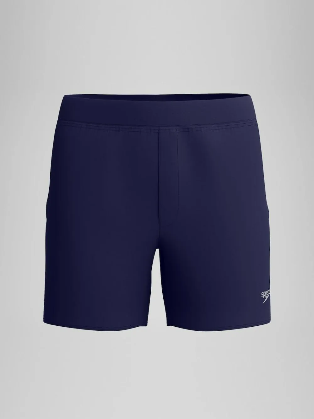 Outlet Speedo Blue Mens Lookout Solid 16'' Swim Shorts