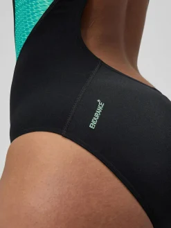 Speedo Placement Laneback Swimsuit^Women Sportswear