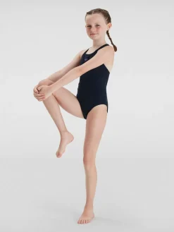 Hot Speedo Endurance+ Medalist Swimsuit Navy