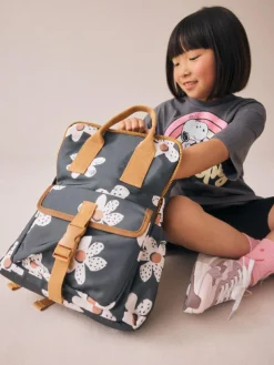 Online Next Backpack stampy flower