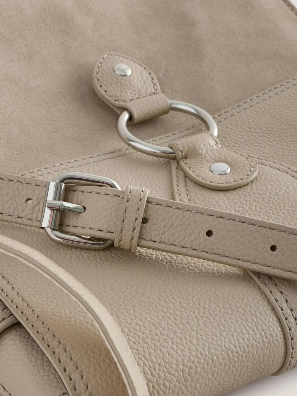 Next Stone Leather Pocket Messenger Bag^Women Bags