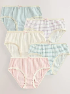 Next Texture Briefs 5 Pack (1.5-16yrs)^ Underwear