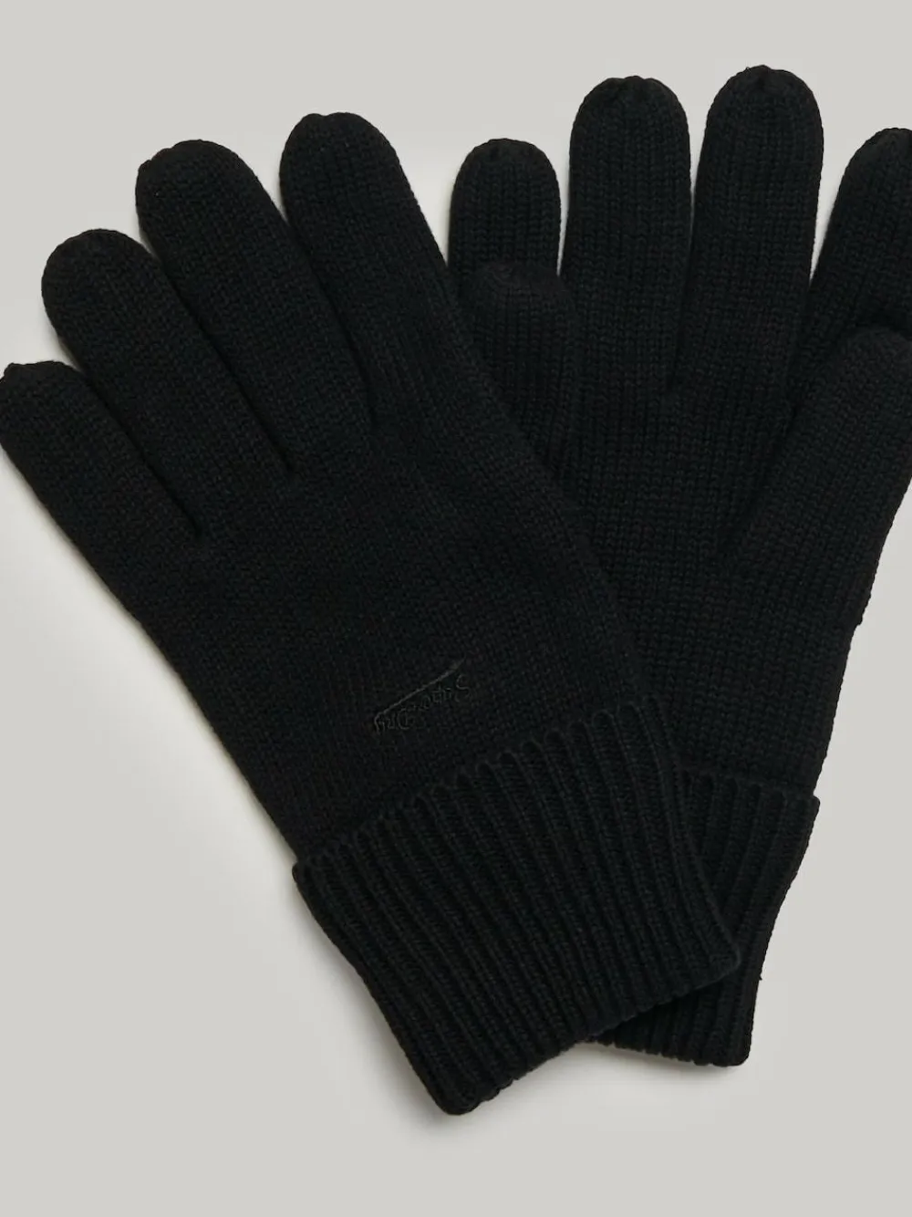 Superdry Knitted Logo Gloves^ Hats, Gloves & Scarves|Hats, Scarves & Gloves