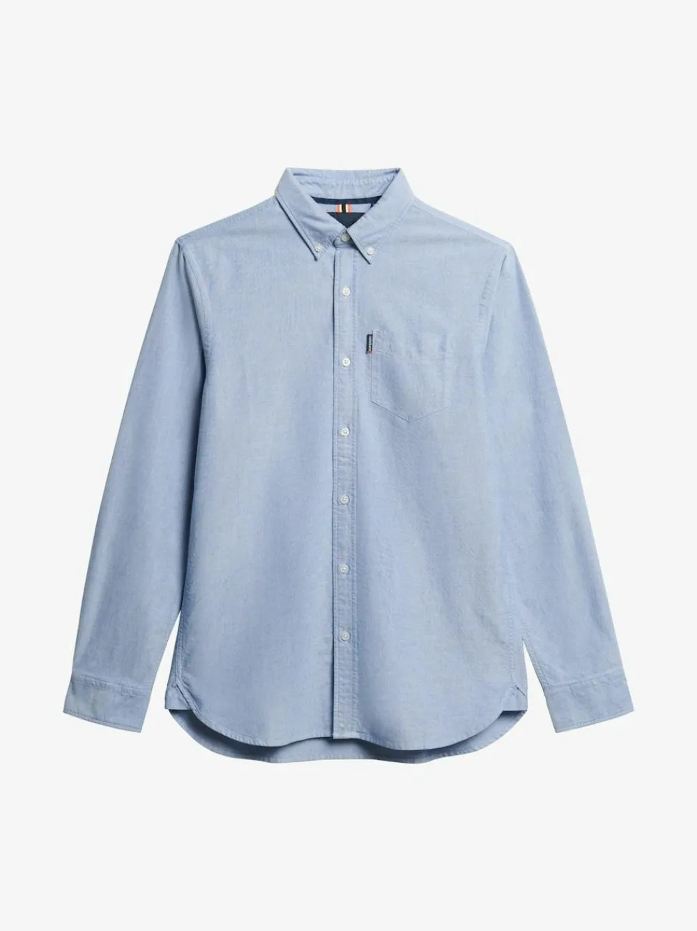 Clearance Superdry Essentials Oxford Shirt Light Blue
