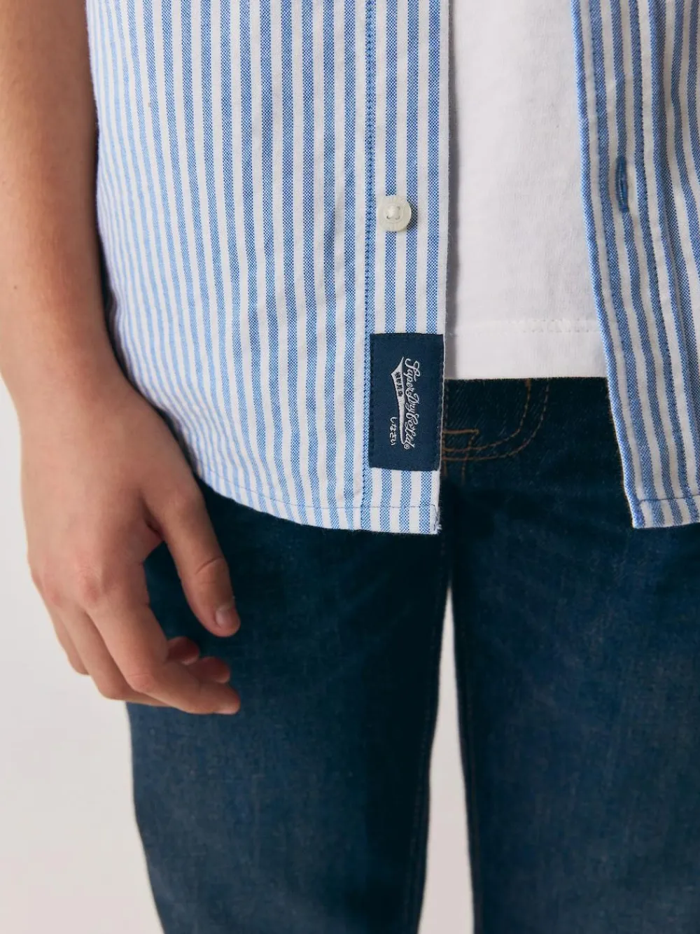 Superdry Stripe Oxford Shirt^BOY Shirts