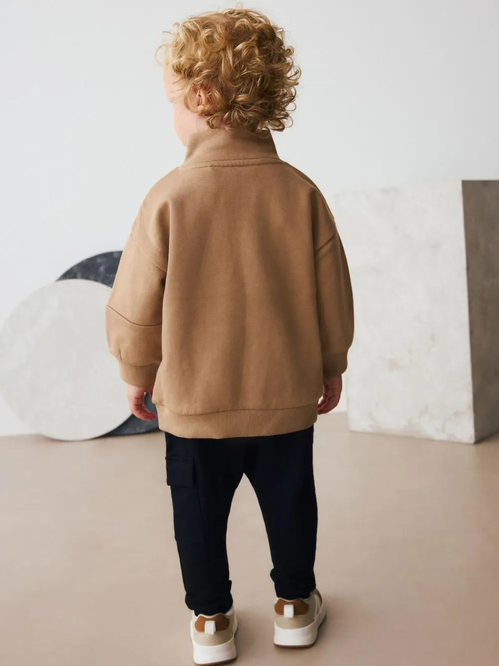 Next Half Zip Top and Joggers Set (3mths-7yrs)^BOY Sweatshirts & Hoodies|Sweatshirts & Hoodies