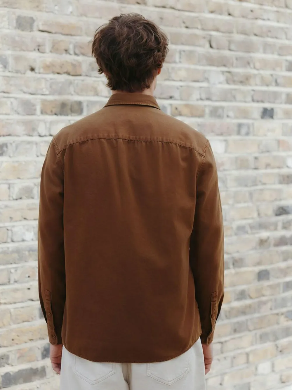 Next Long Sleeve Garment Dyed Oxford Shirt^ Shirts