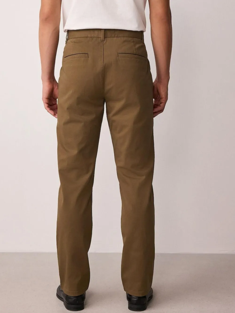 Next Tan Brown Slim Fit Stretch Chinos Trousers^ Pants & Chinos