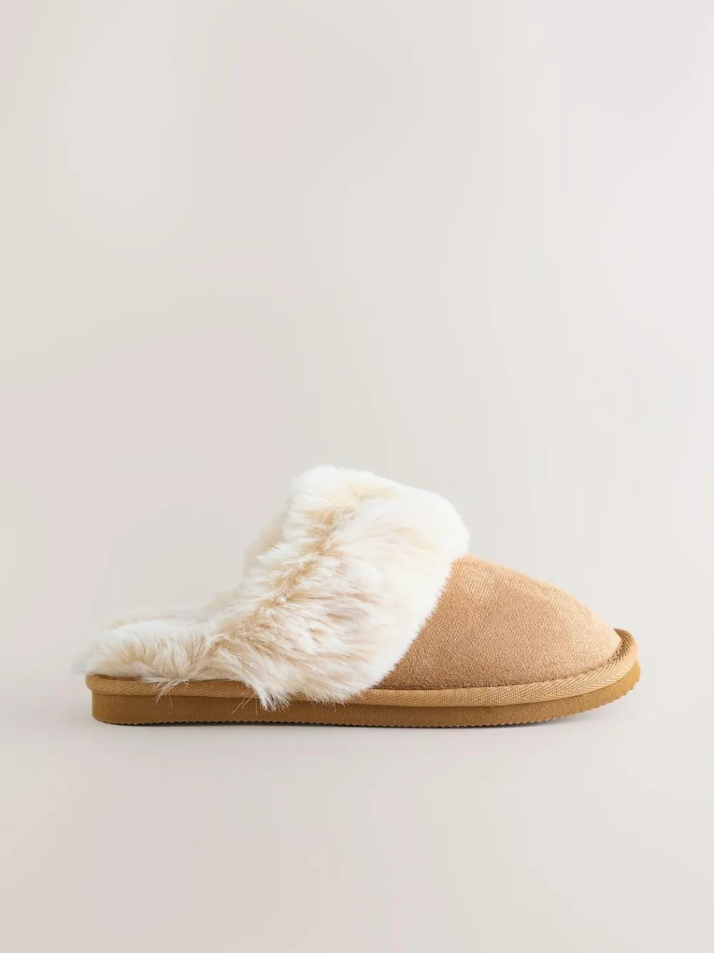 Next Tan Brown Warm Lined Mule Slippers^ Baby Boots|Boots