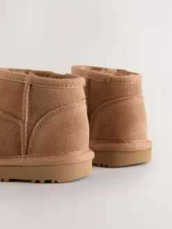 Sale Next Tan Brown Water Repellent Standard Fit (F) Suede Pull On Boots
