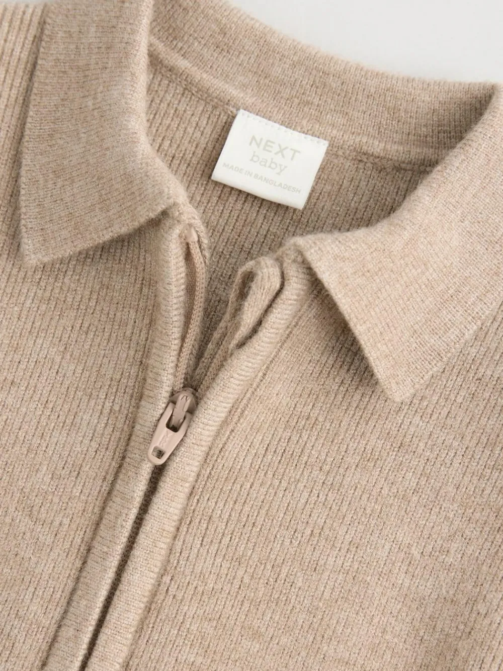 Next Zip front knitted Shacket (0mths-2yrs)^BOY Baby Winter Clothing|Knitwear