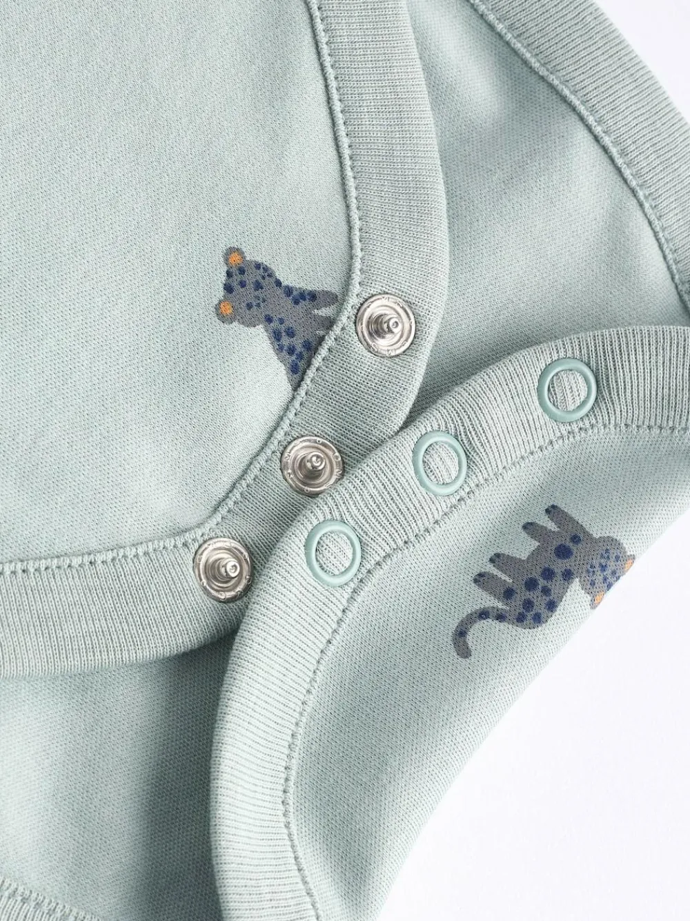 Discount Next Teal Blue Baby 100% Cotton Bodysuits 7 Pack