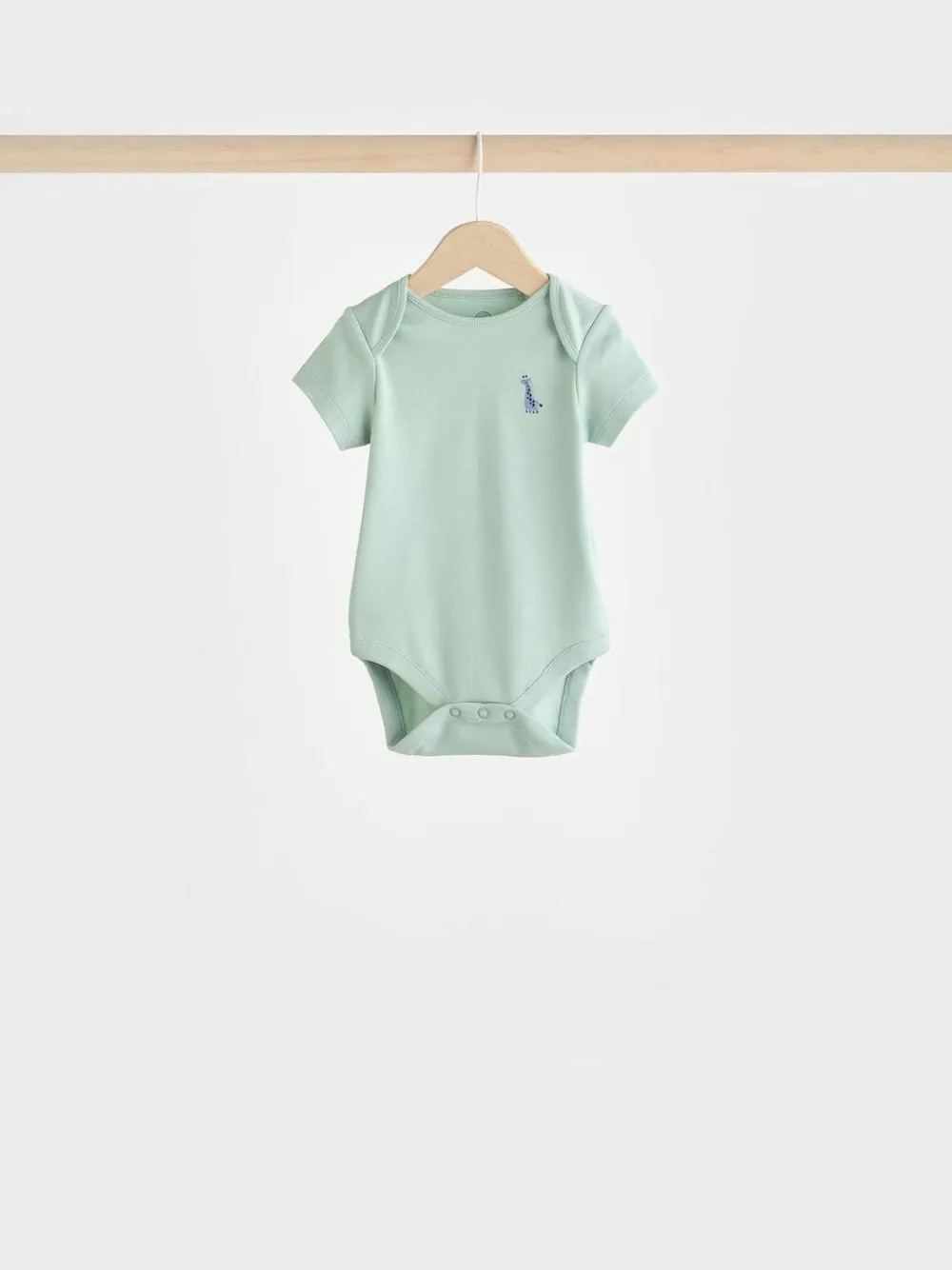 Discount Next Teal Blue Baby 100% Cotton Bodysuits 7 Pack