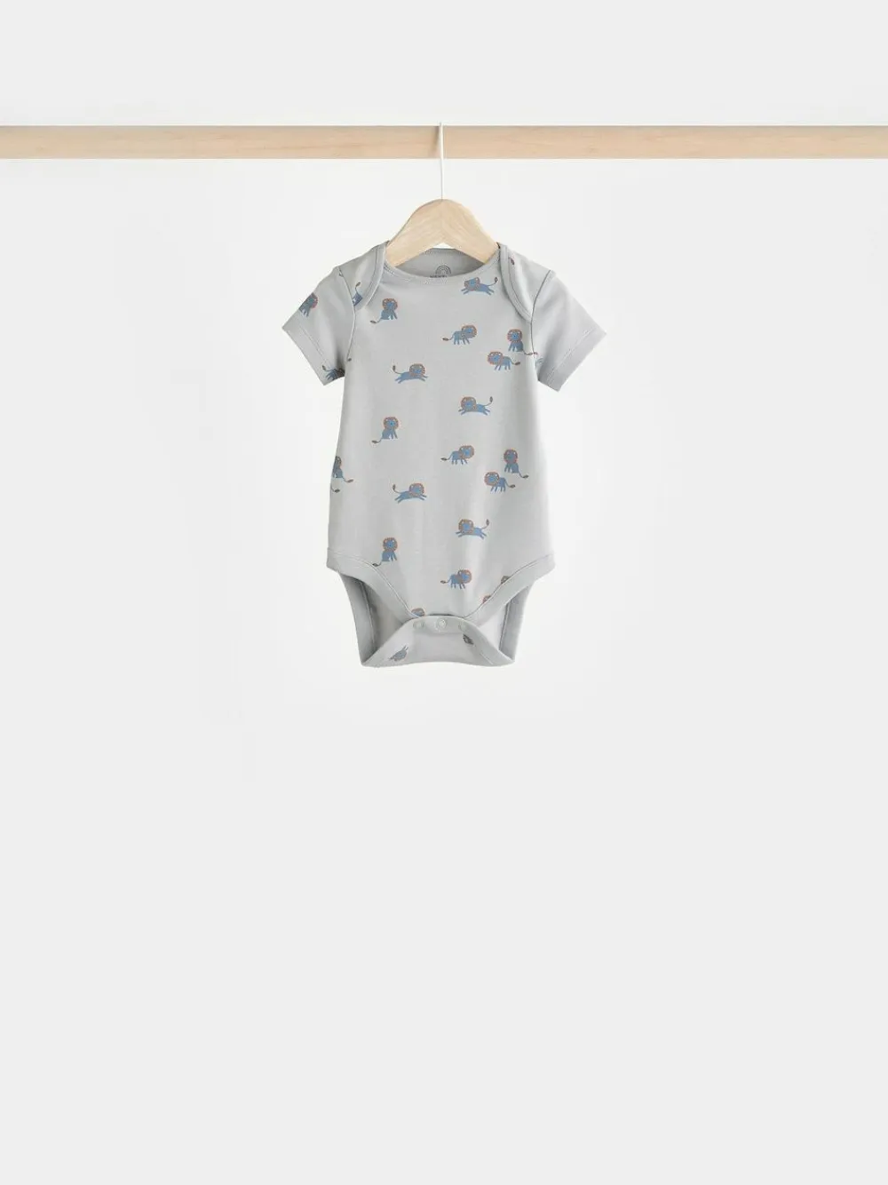 Discount Next Teal Blue Baby 100% Cotton Bodysuits 7 Pack