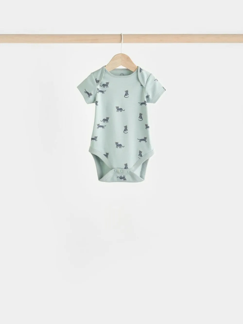 Discount Next Teal Blue Baby 100% Cotton Bodysuits 7 Pack