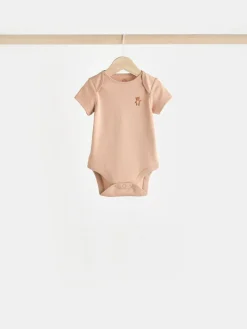 Discount Next Teal Blue Baby 100% Cotton Bodysuits 7 Pack
