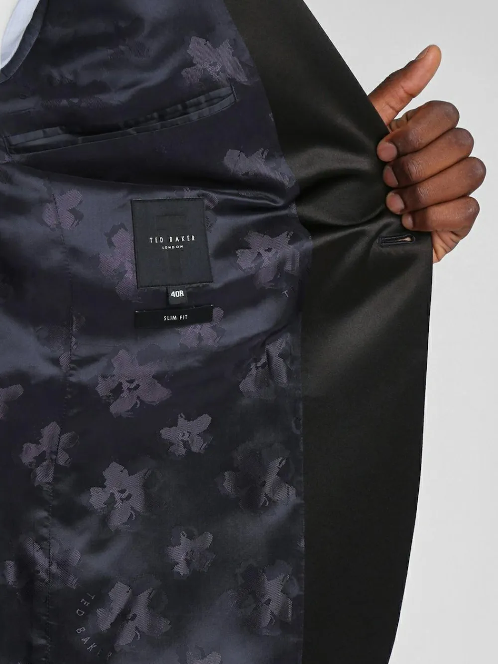 Online Ted Baker Tailoring Ted Baker Black Tuxedo Slim Jacket
