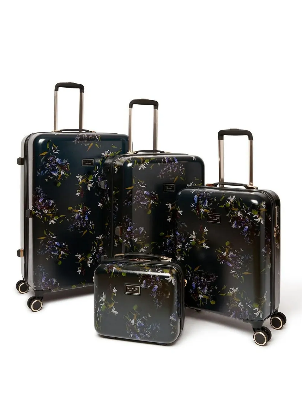 Hot Ted Baker Blue Midnight Bloom Vanity Case