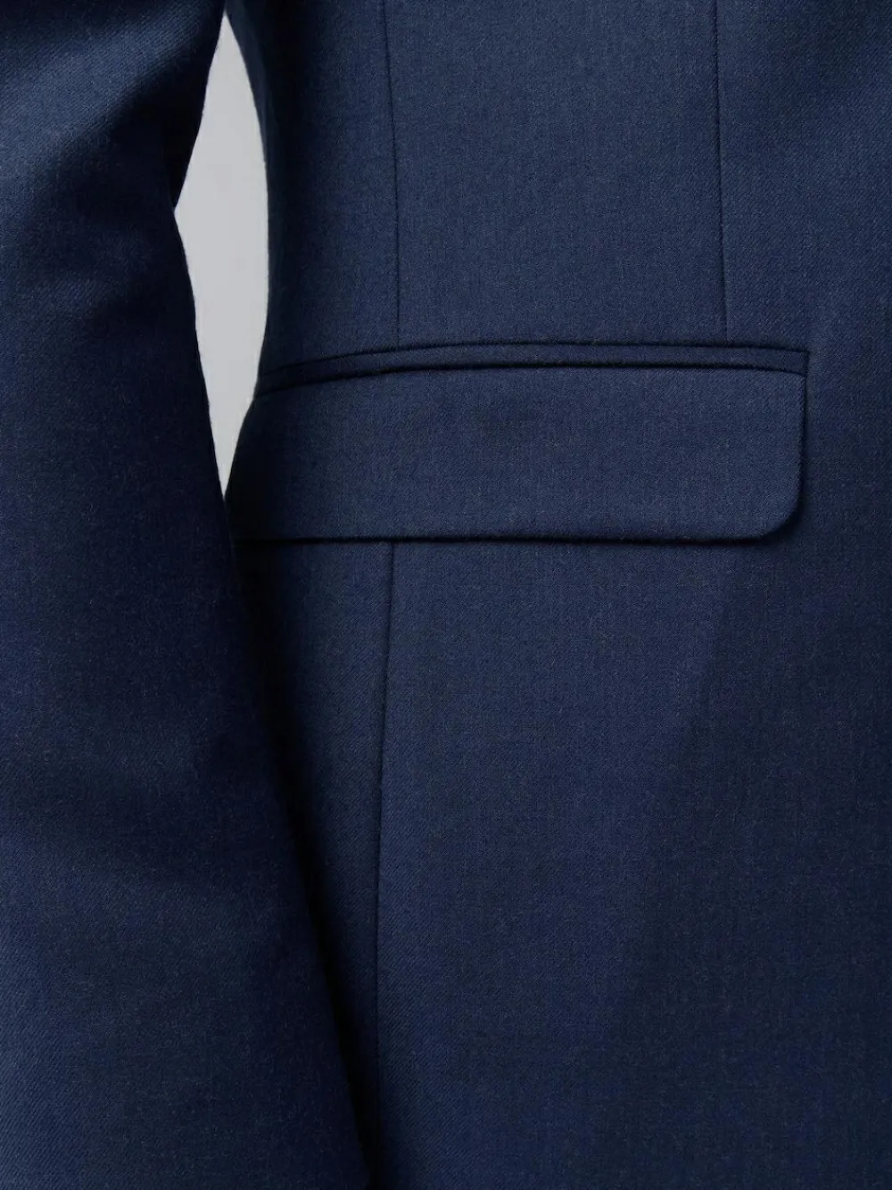 Ted Baker Tailoring Slim Blue Keats Flannel Jacket^ Blue Suits