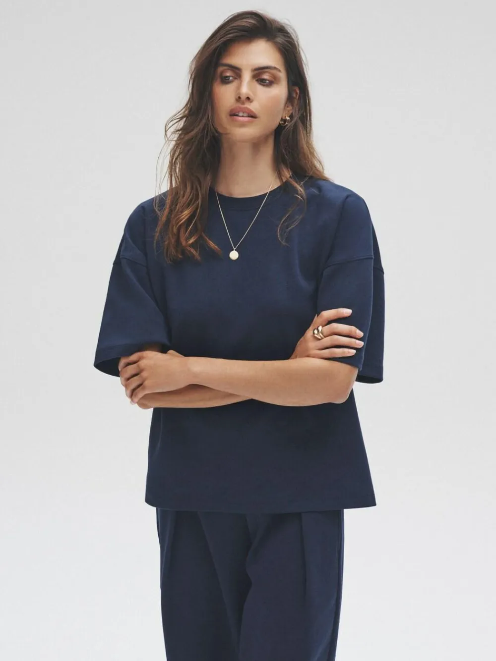 The Set 3 Pack Heavyweight Premium Boxy T-Shirts^Women Loungewear