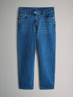 The Set 2 Pack Mom Jeans Black/Dark Blue^Women Jeans|Jeans