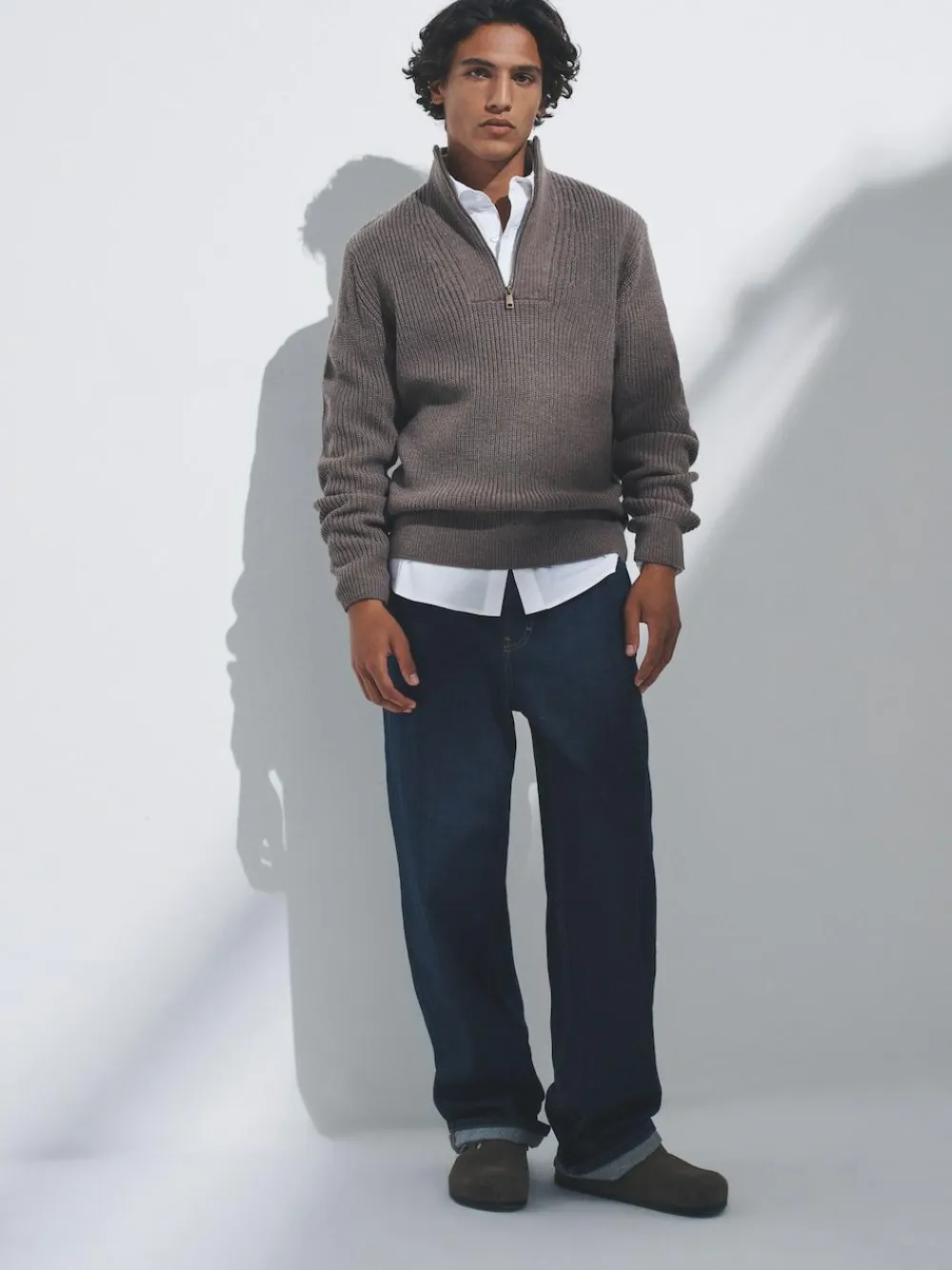 The Set 2 Pack Quarter Zip Neck Jumpers^ Knitwear|Knitwear