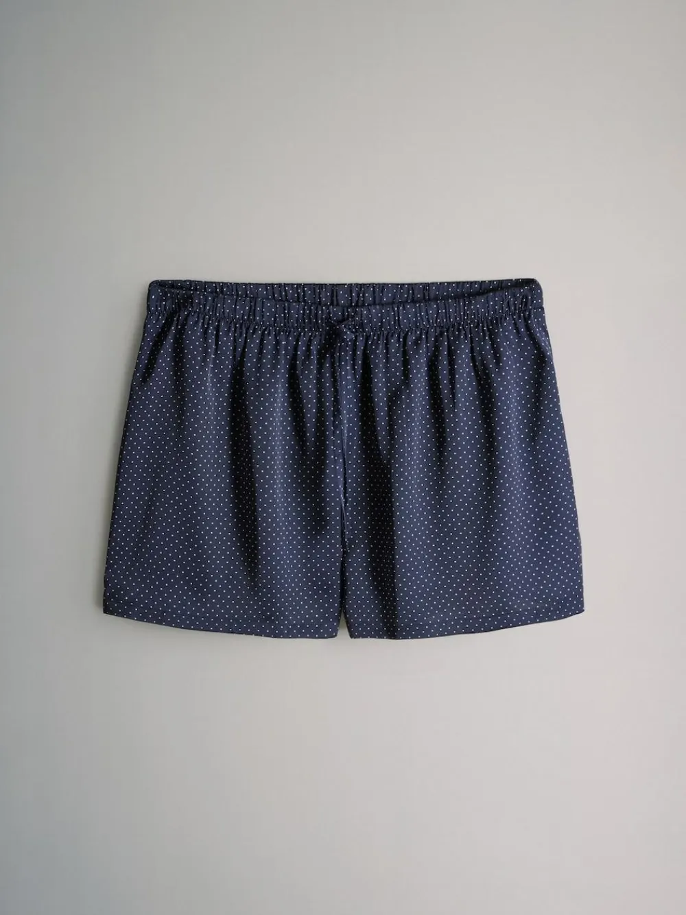 The Set 2 Pack Satin Pyjamas Shorts Burgundy/Navy Polka Dot^Women Pyjamas