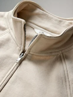 Outlet The Set 2 Pack Zip Cropped Funnel Neck Jackets Black/Stone