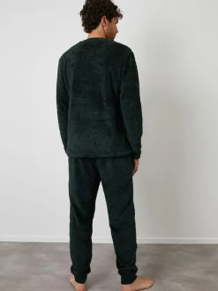 Threadbare Two Tone Borg Loungewear Set^ Loungewear