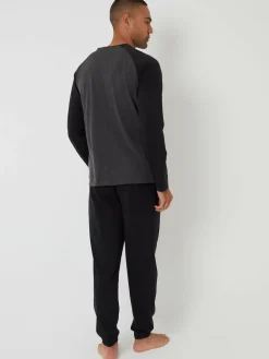 Threadbare Grey Long Raglan Lounge Sets 2 Pack^ Loungewear