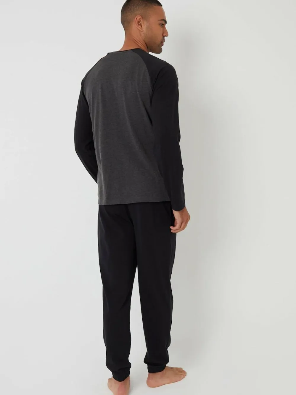 Threadbare Grey Long Raglan Lounge Sets 2 Pack^ Loungewear