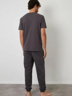 Threadbare Peached Cotton Pyjamas Set^ Pyjamas